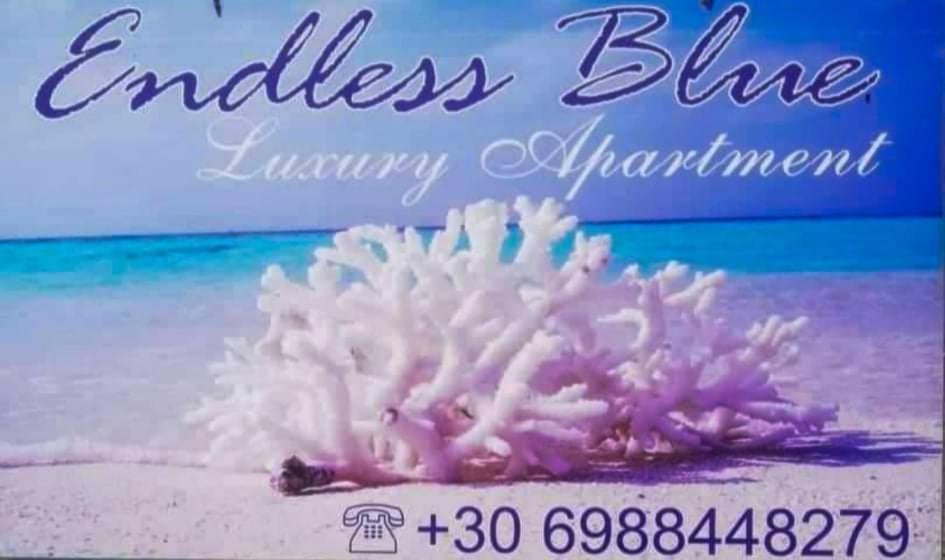 Endless Blue Seaside Villa Palaiontsiflikion Exterior photo